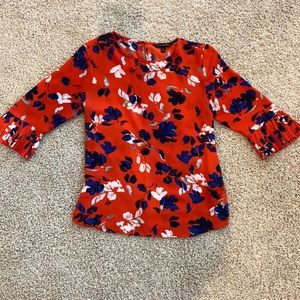 Banana republic blouse 3/4 sleeve